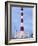 Taguermes Lighthouse at Dawn, Sidi Mahres Beach, Jerba Island, Tunisia-Walter Bibikow-Framed Photographic Print