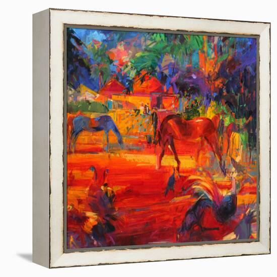 Tahiti Pastoral, 2011-Peter Graham-Framed Premier Image Canvas