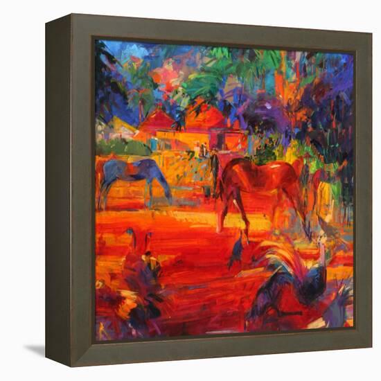 Tahiti Pastoral, 2011-Peter Graham-Framed Premier Image Canvas