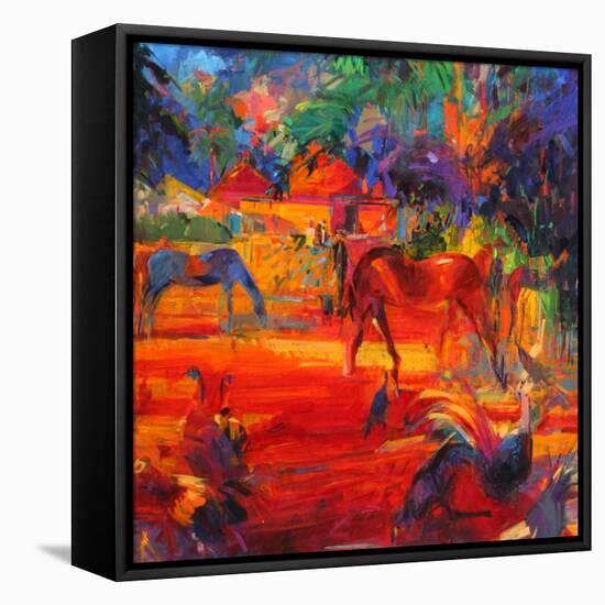 Tahiti Pastoral, 2011-Peter Graham-Framed Premier Image Canvas