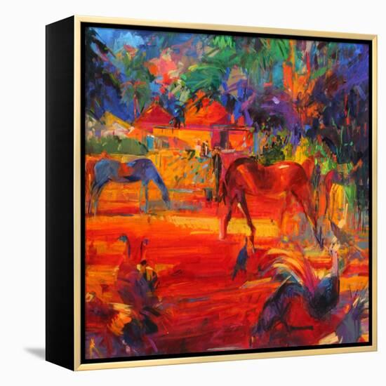 Tahiti Pastoral, 2011-Peter Graham-Framed Premier Image Canvas