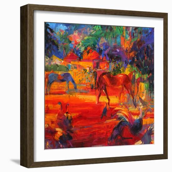 Tahiti Pastoral, 2011-Peter Graham-Framed Giclee Print