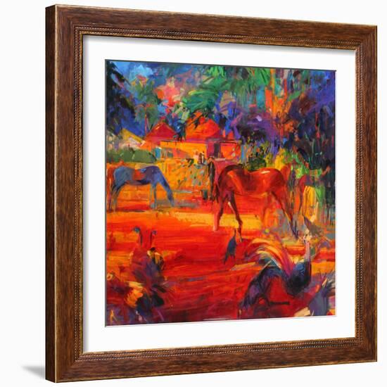 Tahiti Pastoral, 2011-Peter Graham-Framed Giclee Print