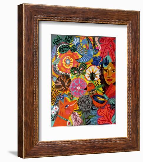 Tahiti-Mercedes Lagunas-Framed Art Print