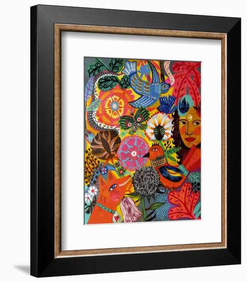 Tahiti-Mercedes Lagunas-Framed Art Print