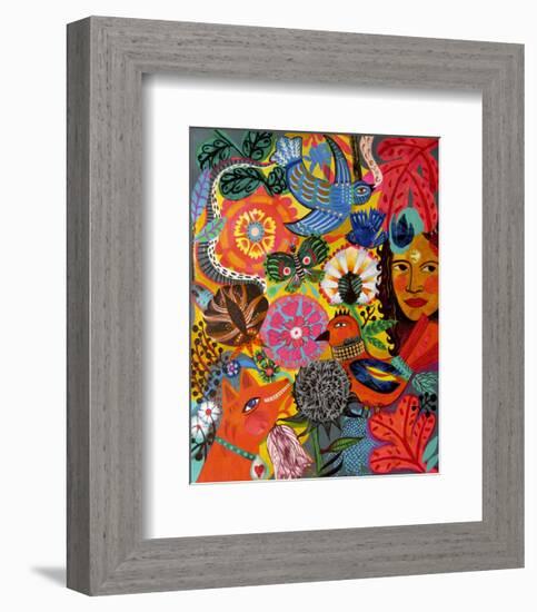 Tahiti-Mercedes Lagunas-Framed Art Print