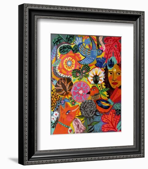 Tahiti-Mercedes Lagunas-Framed Art Print