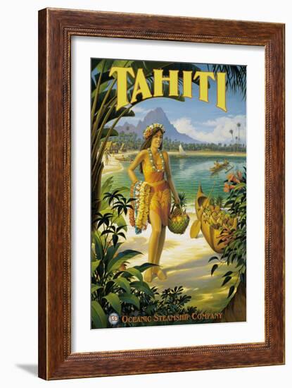 Tahiti-Kerne Erickson-Framed Art Print