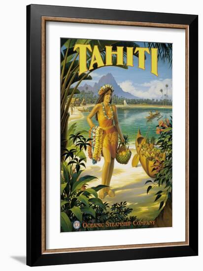 Tahiti-Kerne Erickson-Framed Art Print