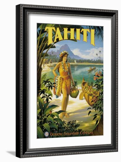 Tahiti-Kerne Erickson-Framed Art Print