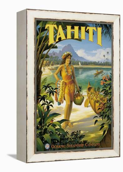 Tahiti-Kerne Erickson-Framed Stretched Canvas