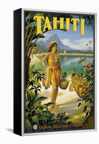 Tahiti-Kerne Erickson-Framed Stretched Canvas