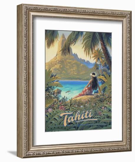 Tahiti-Kerne Erickson-Framed Art Print