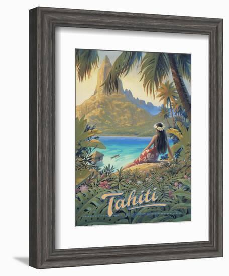 Tahiti-Kerne Erickson-Framed Art Print