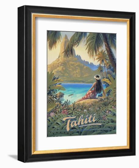 Tahiti-Kerne Erickson-Framed Art Print