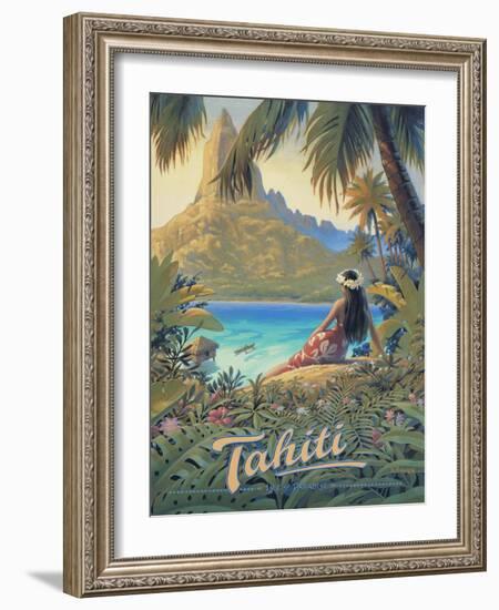 Tahiti-Kerne Erickson-Framed Art Print