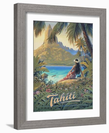 Tahiti-Kerne Erickson-Framed Art Print