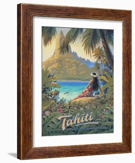 Tahiti-Kerne Erickson-Framed Art Print