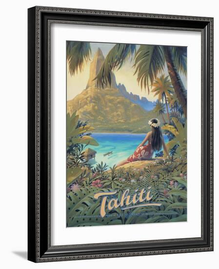 Tahiti-Kerne Erickson-Framed Art Print