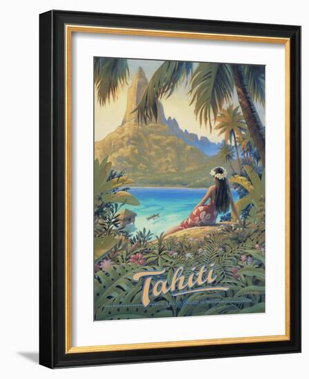 Tahiti-Kerne Erickson-Framed Art Print