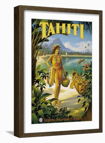 Tahiti-Kerne Erickson-Framed Art Print