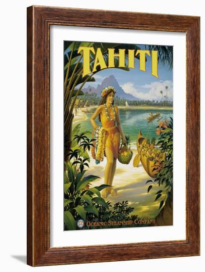 Tahiti-Kerne Erickson-Framed Art Print