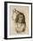 Tahitian Woman with Evil Spirit (L'Esprit Veill)-Paul Gauguin-Framed Giclee Print