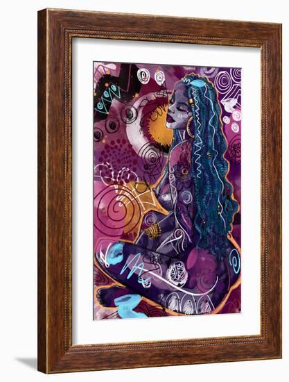 Tahiya-Justin Copeland-Framed Art Print