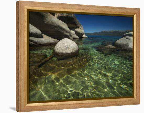 Tahoe Cave-Natalie Mikaels-Framed Premier Image Canvas