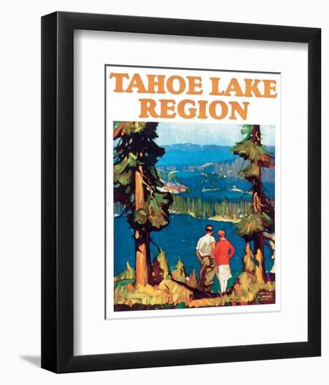 Tahoe Lake Region-null-Framed Premium Giclee Print