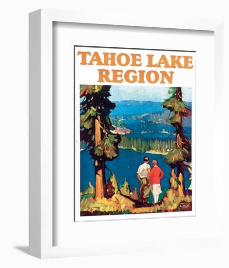 Tahoe Lake Region-null-Framed Premium Giclee Print