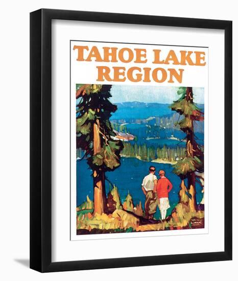 Tahoe Lake Region-null-Framed Art Print