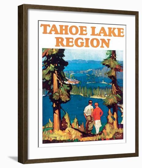 Tahoe Lake Region-null-Framed Art Print