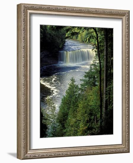 Tahquamenon Falls, Tahquamenon Falls State Park, Michigan, USA-Claudia Adams-Framed Photographic Print