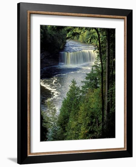 Tahquamenon Falls, Tahquamenon Falls State Park, Michigan, USA-Claudia Adams-Framed Photographic Print