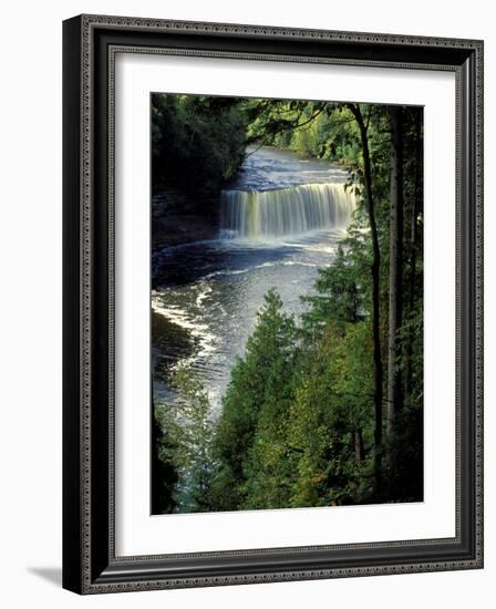 Tahquamenon Falls, Tahquamenon Falls State Park, Michigan, USA-Claudia Adams-Framed Photographic Print