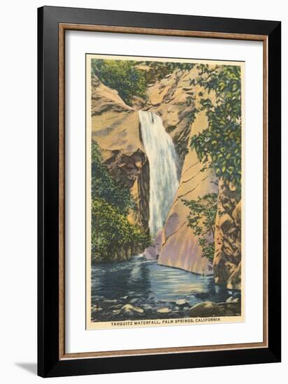 Tahquitz Waterfall, Palm Springs-null-Framed Art Print