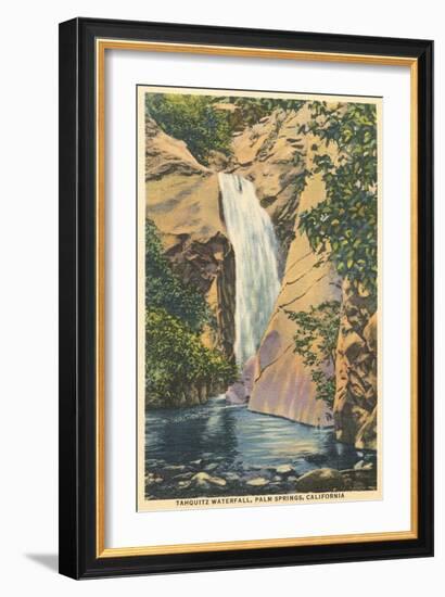 Tahquitz Waterfall, Palm Springs-null-Framed Premium Giclee Print