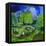 Tai Chi in the Park (2009)-Lisa Graa Jensen-Framed Premier Image Canvas