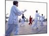 Tai Chi on the Bund, Shanghai, China-Gavin Hellier-Mounted Photographic Print