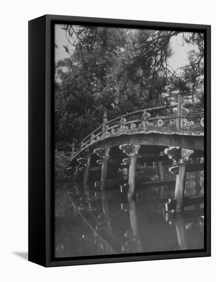 Taikobashi Bridge in the Kyoto Imperial Gardens-Dmitri Kessel-Framed Premier Image Canvas