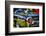 Tail of a 1962 Ford Thunderbird-George Oze-Framed Photographic Print