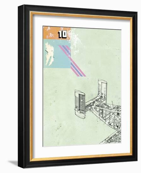 Tail Wing-Kareem Rizk-Framed Giclee Print