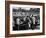 Tailgate Picnic for Spectators at Amherst College Prior to Football Game-null-Framed Photographic Print