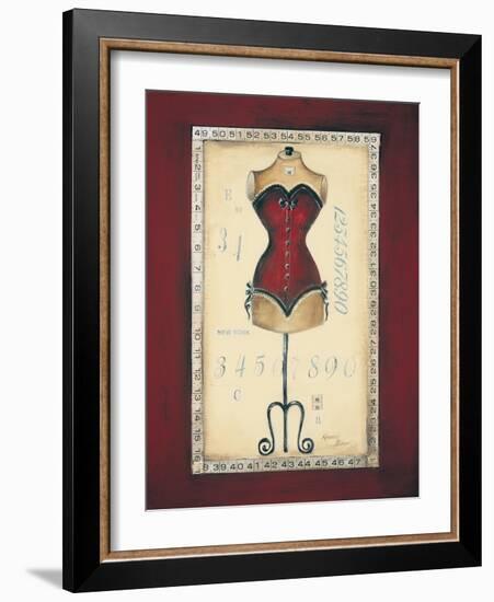 Taille de Robe I-Kimberly Poloson-Framed Art Print