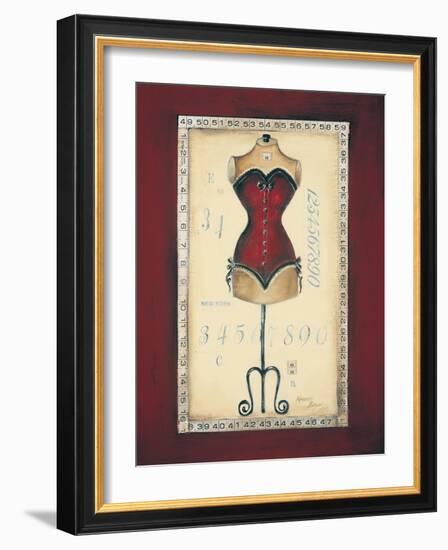 Taille de Robe I-Kimberly Poloson-Framed Art Print