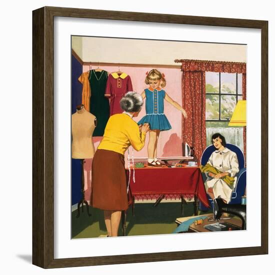 Tailor and Dress Maker-null-Framed Giclee Print