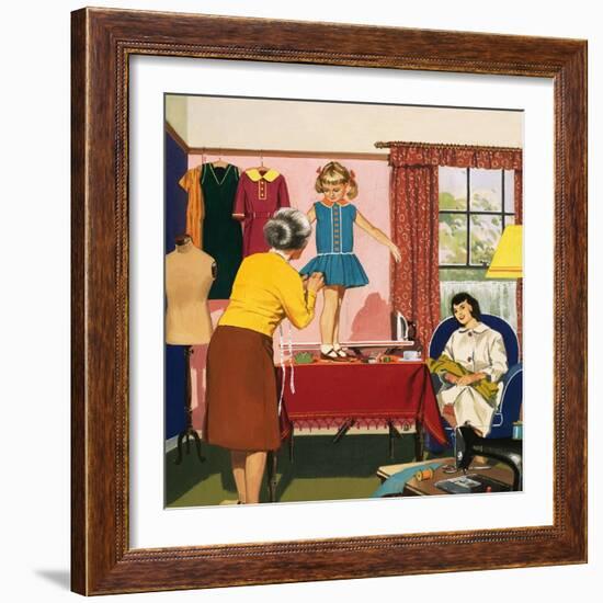 Tailor and Dress Maker-null-Framed Giclee Print