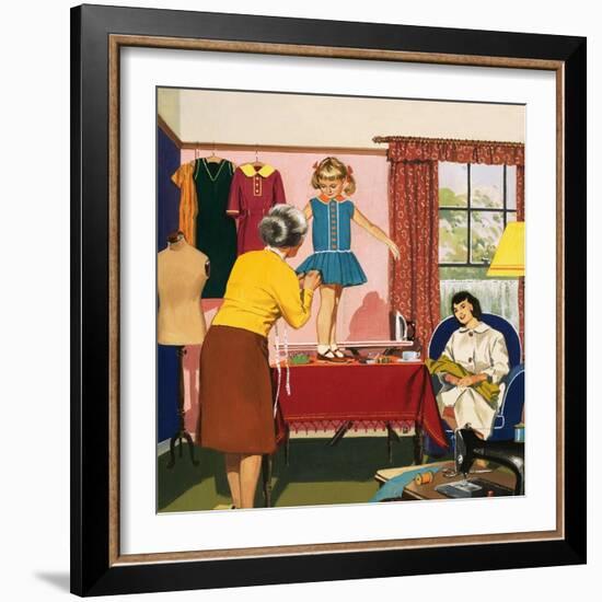 Tailor and Dress Maker-null-Framed Giclee Print