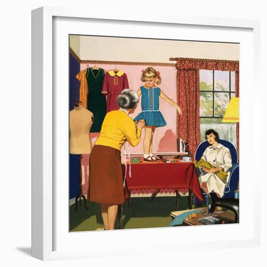 Tailor and Dress Maker-null-Framed Giclee Print